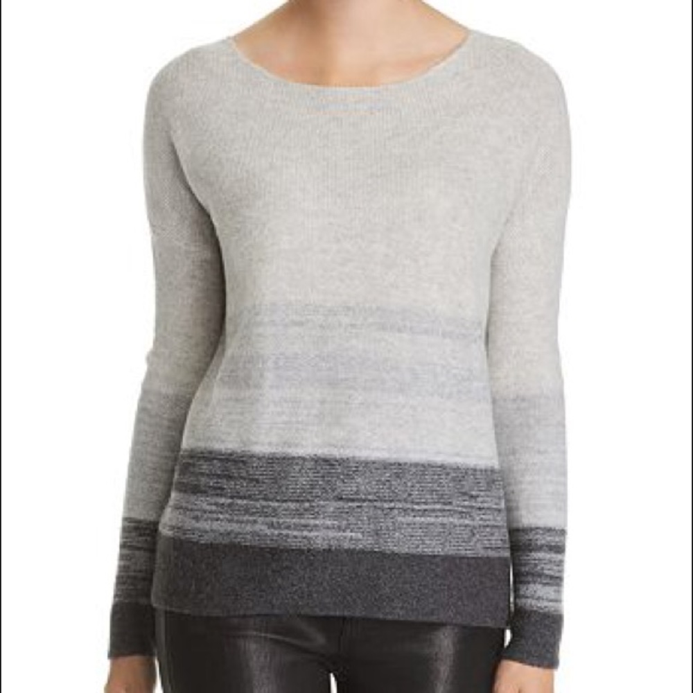 Bloomingdale’s Colorblock Cashmere Sweater